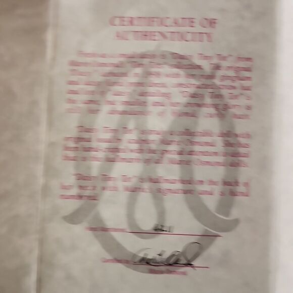 NIB Marie Osmonds Porcelain Collectable Doll Daisy Tiny Tot Hand Numbered - Picture 11 of 14